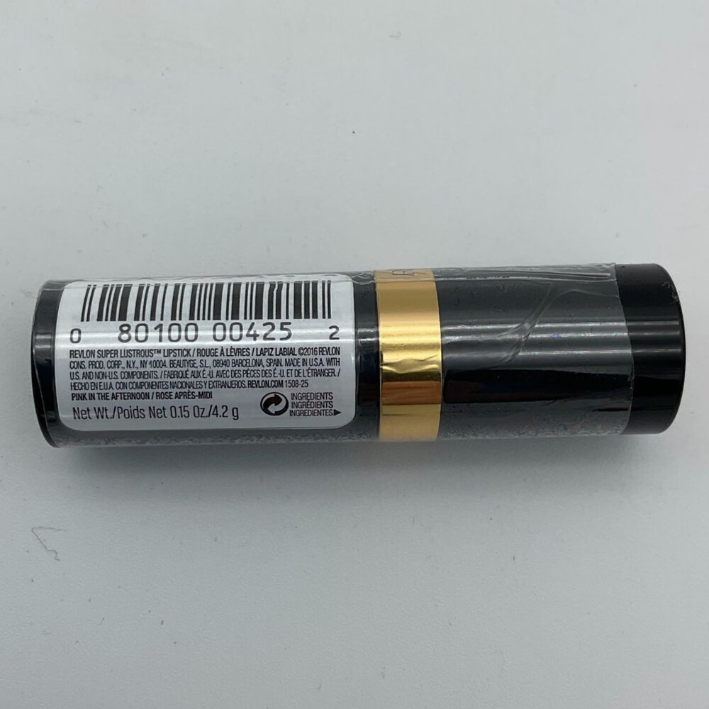 Revlon Super Lustrous Lipstick #415 Pink in the Afternoon NIP - Picture 6 of 6